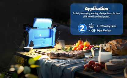 Kaito KA500BU 5-Way Powered Emergency AM/FM/SW Weather Alert Radio, Blue