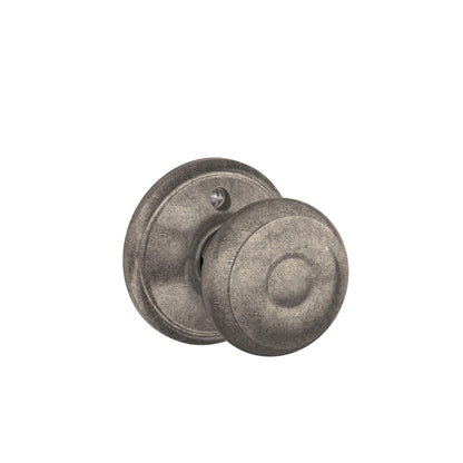Schlage F51A GEO-625-CAM Georgian Knob with Camelot Trim – Bright Chrome