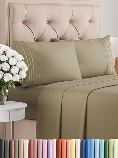 Luxury 4-Piece Cooling Sheet Set