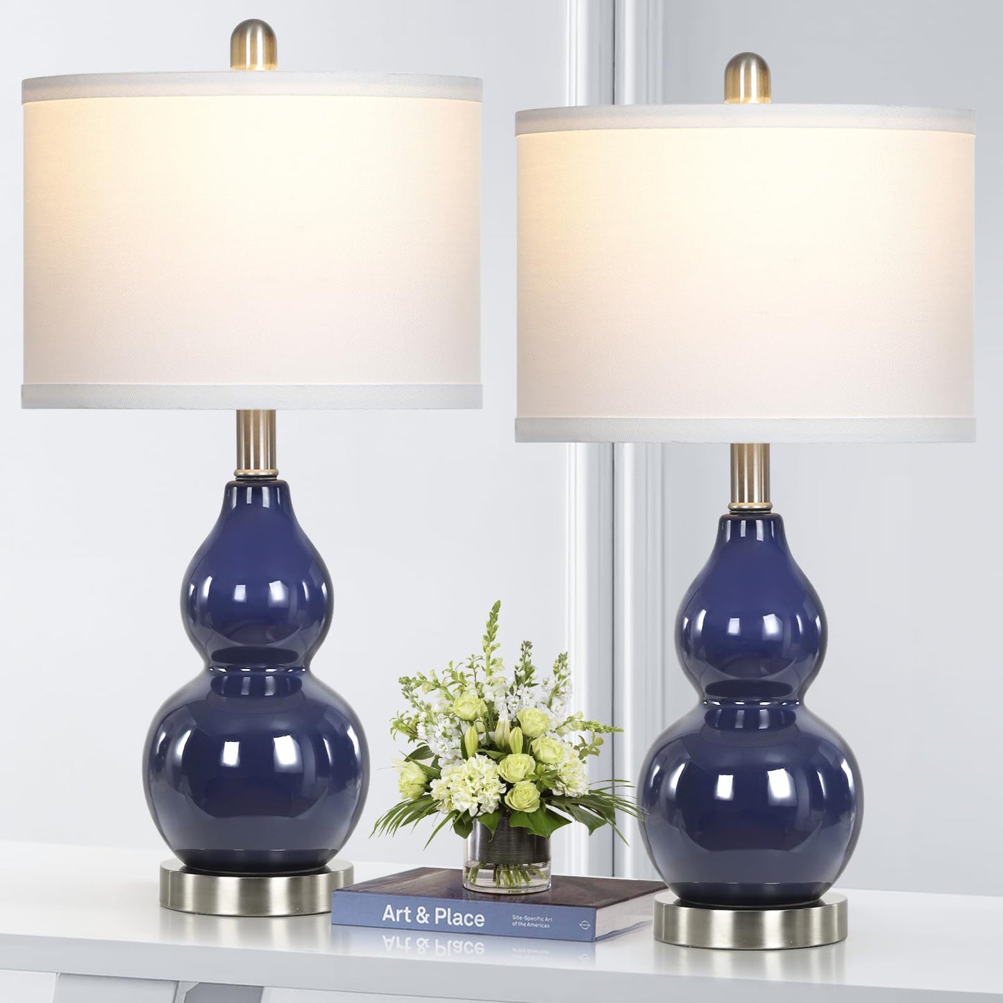 Rinweey Modern Ceramic Table Lamps