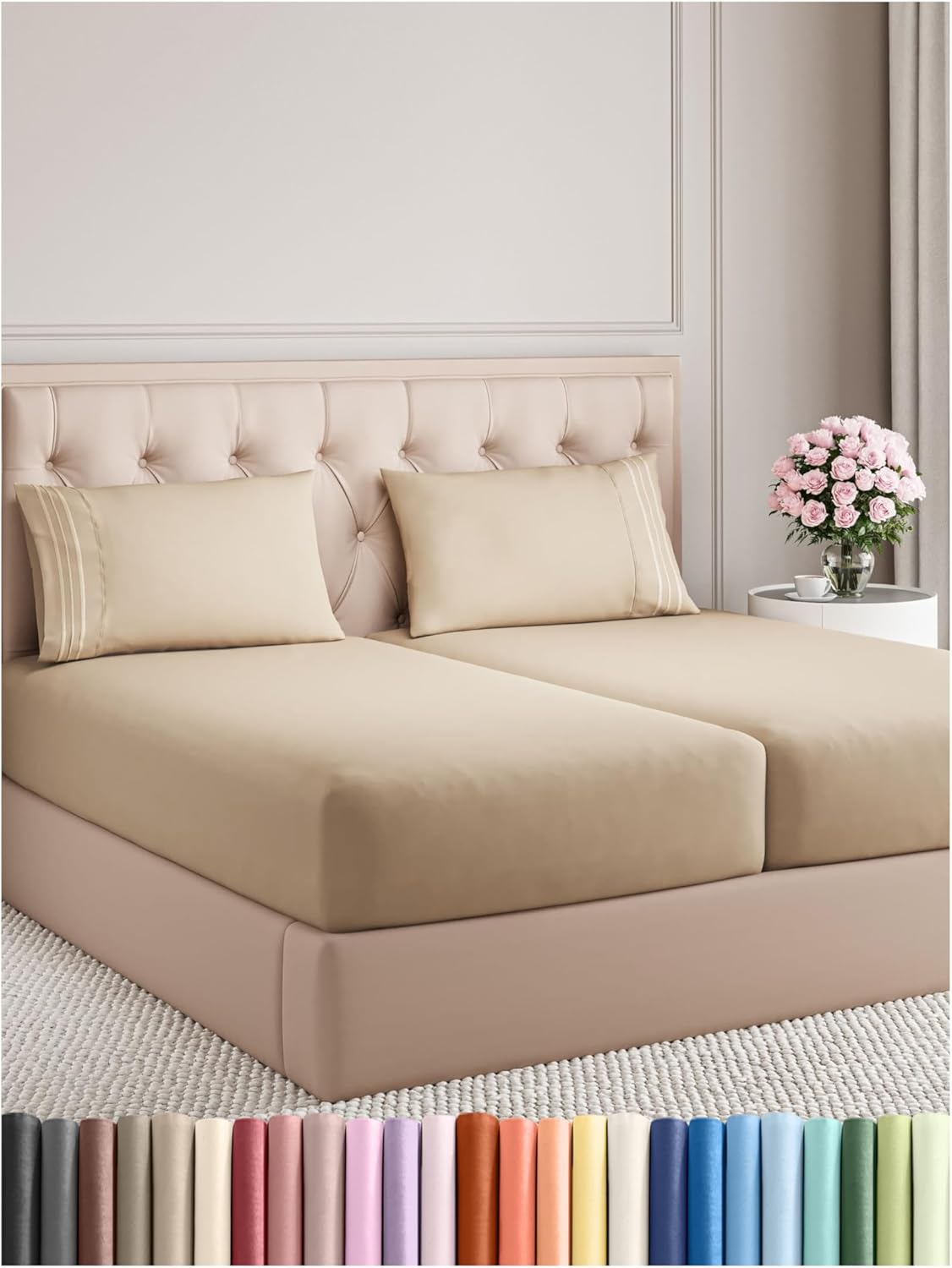 Luxury 4-Piece Cooling Sheet Set