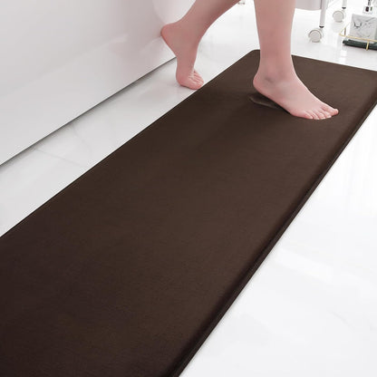 Smiry Memory Foam Bath Mat – Ultra Soft, Absorbent, Non-Slip Rug for Bathroom