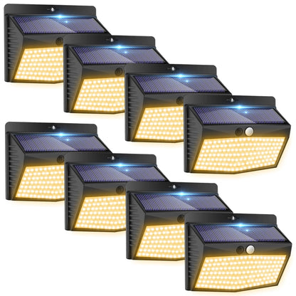 2-Pack Solar Security Lights – Motion Sensor, Waterproof