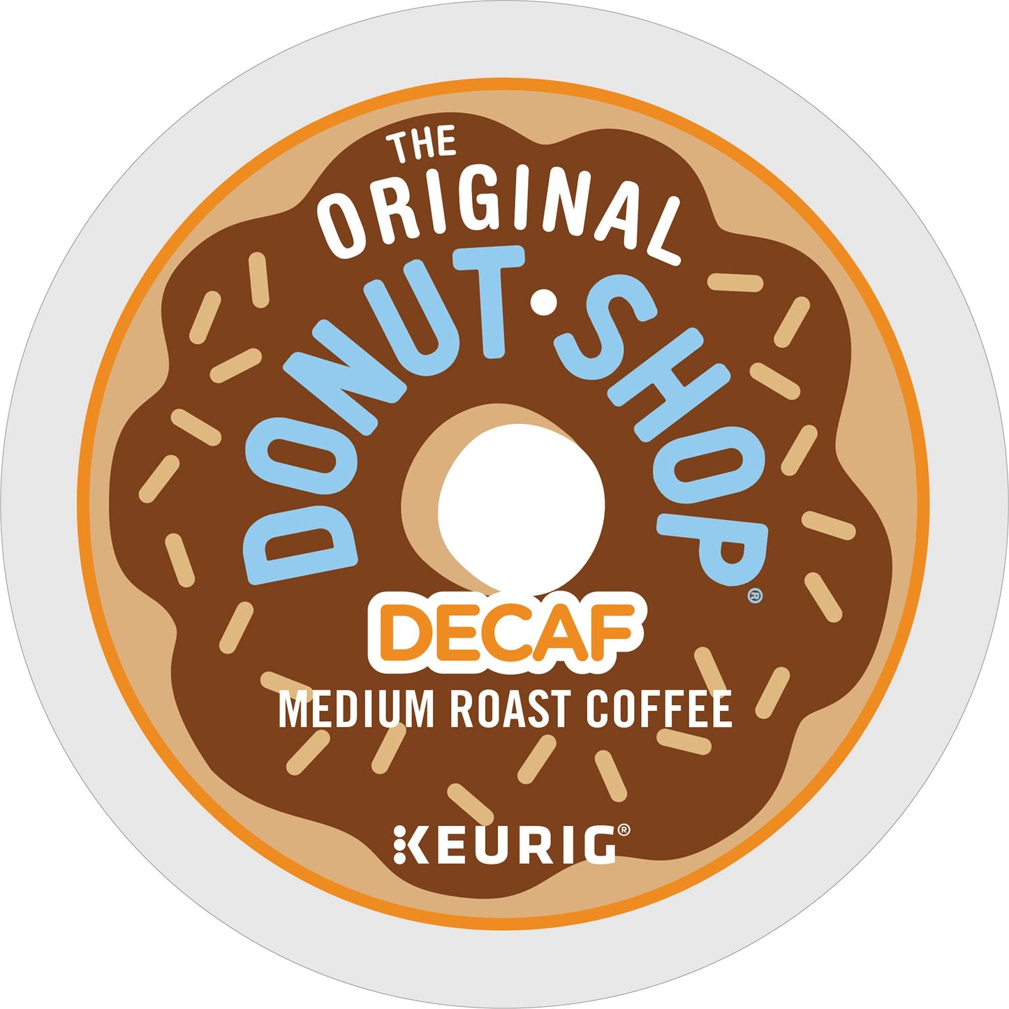 The Original Donut Shop Decaf Keurig Einzelportions-K-Cup-Pads, mittlere Röstung, 48 Stück 