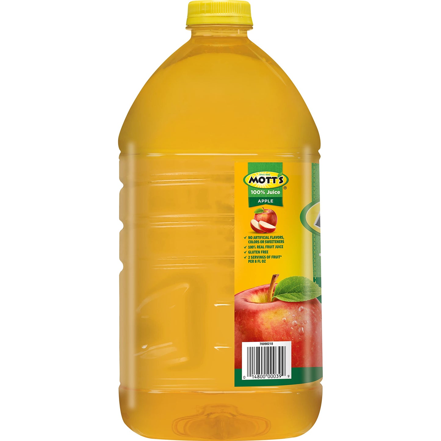 Mott's 100 % Original Apfelsaft, 8-fl-oz-Flaschen, 24 Stück (4 Packungen mit 6 Stück), 2 Portionen Obst, 100 % Fruchtsaft, glutenfrei, koffeinfrei, koscher, enthält keine künstlichen Farbstoffe oder Süßstoffe 