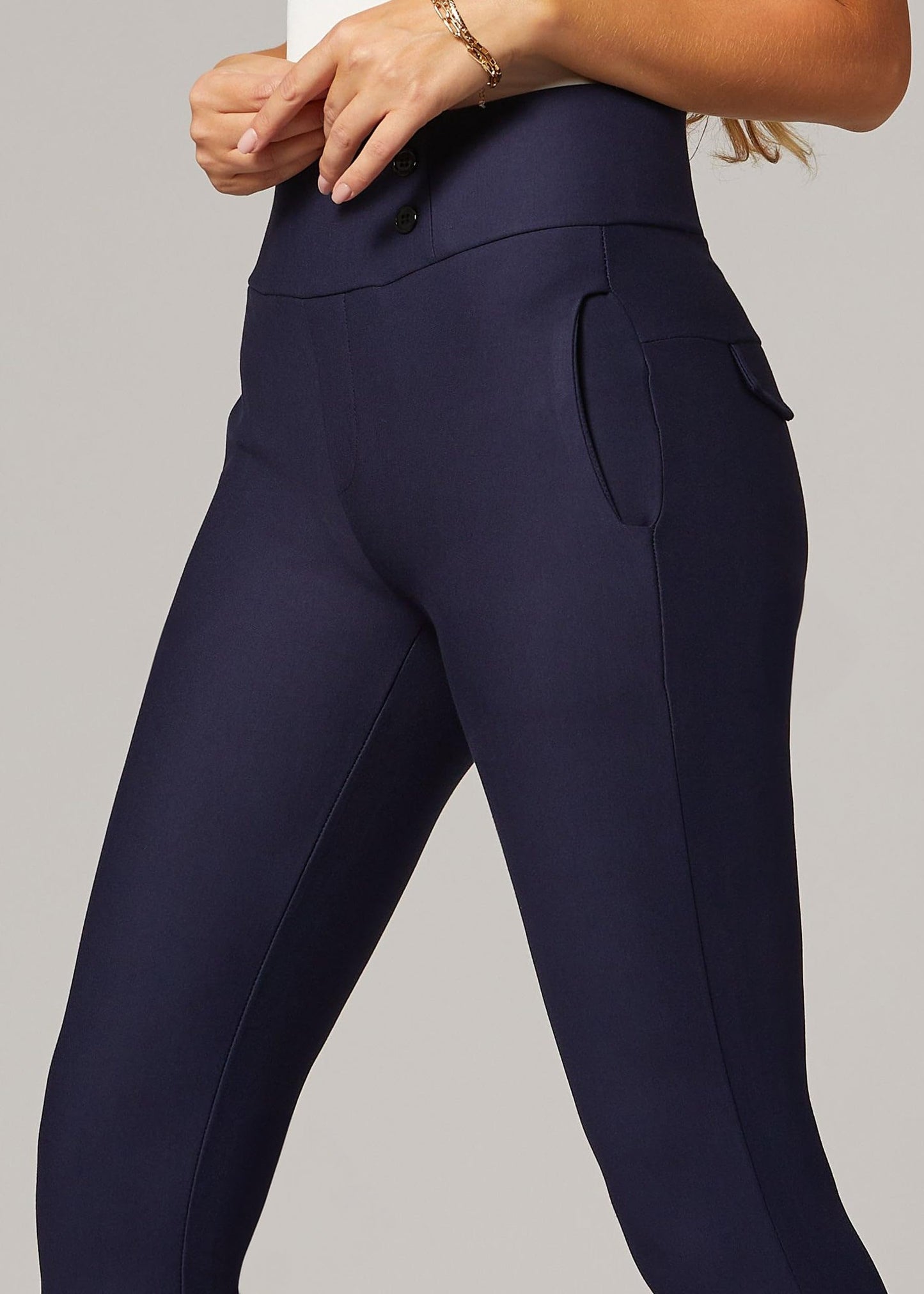 Pantalon habillé Conceited pour femme - Extensible - Contrôle du ventre - Confort toute la journée - Pantalon pour femme en taille standard et grande