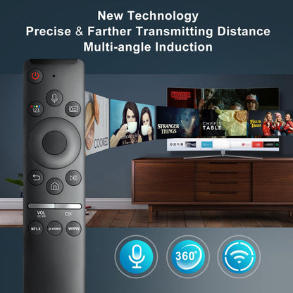 Universal Rechargeable Voice Remote for Samsung, LG & VIZIO Smart TVs