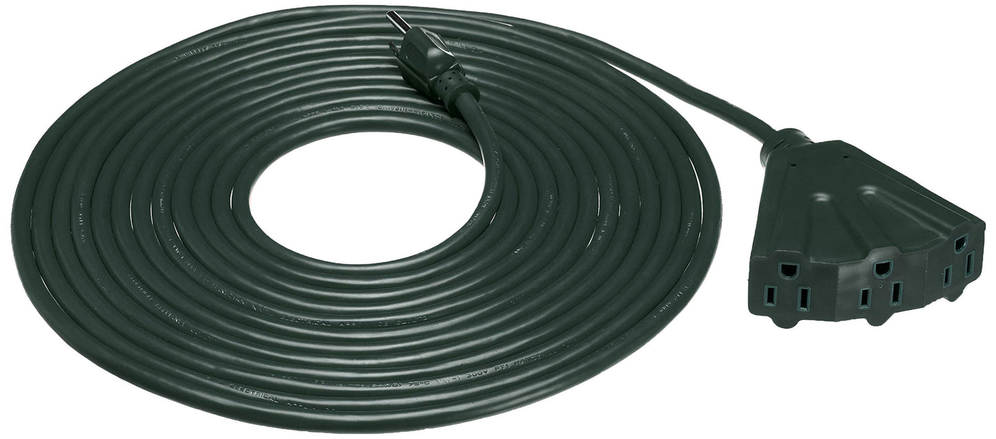 3-Prong Vinyl Indoor/Outdoor Extension Cord – 13A, 125V