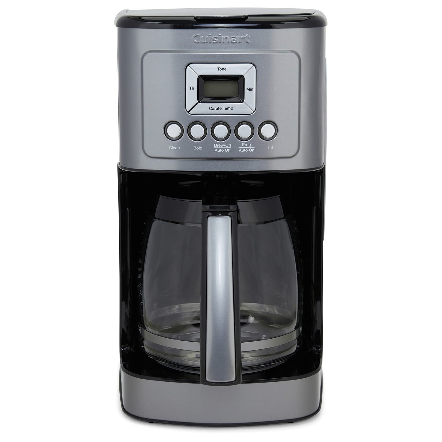 Cuisinart DCC-3200WP1 Perfectemp Kaffeemaschine, 14-Tassen-Glas, weiß 