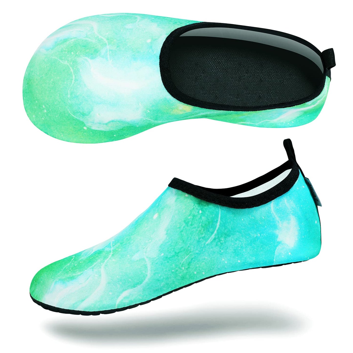 VIFUUR Wassersportschuhe Barfuß Schnelltrocknende Aqua-Yoga-Socken Slip-on für Männer Frauen