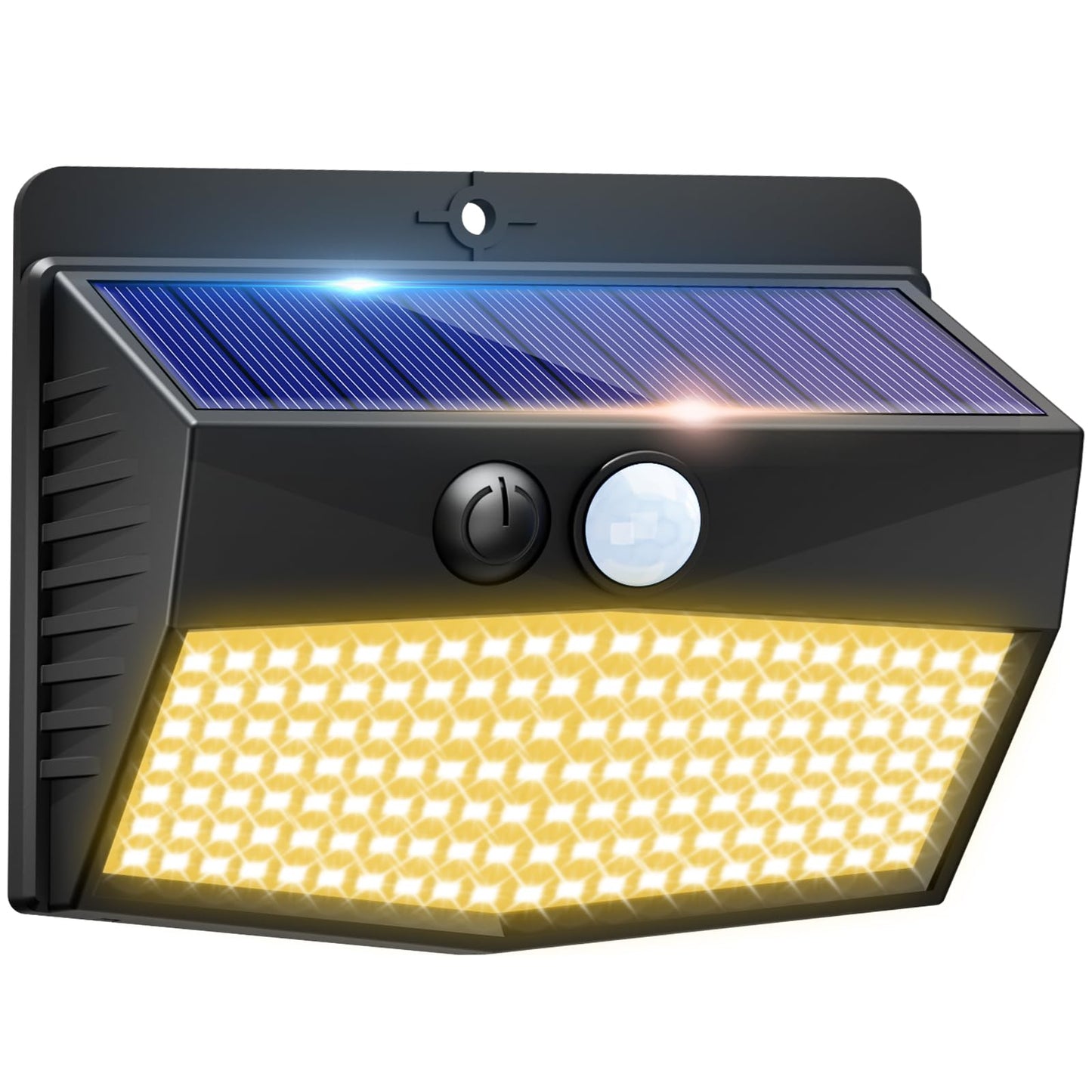 2-Pack Solar Security Lights – Motion Sensor, Waterproof