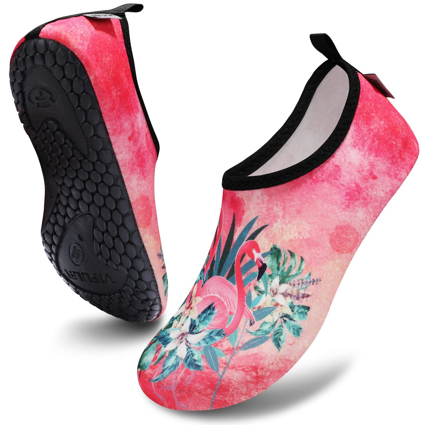 VIFUUR Wassersportschuhe Barfuß Schnelltrocknende Aqua-Yoga-Socken Slip-on für Männer Frauen