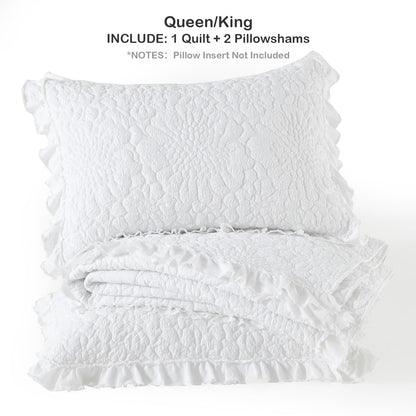 Multiple Colors & Sizes (Twin, Full/Queen, King) – Lightweight 3-Piece Microfiber Bedding