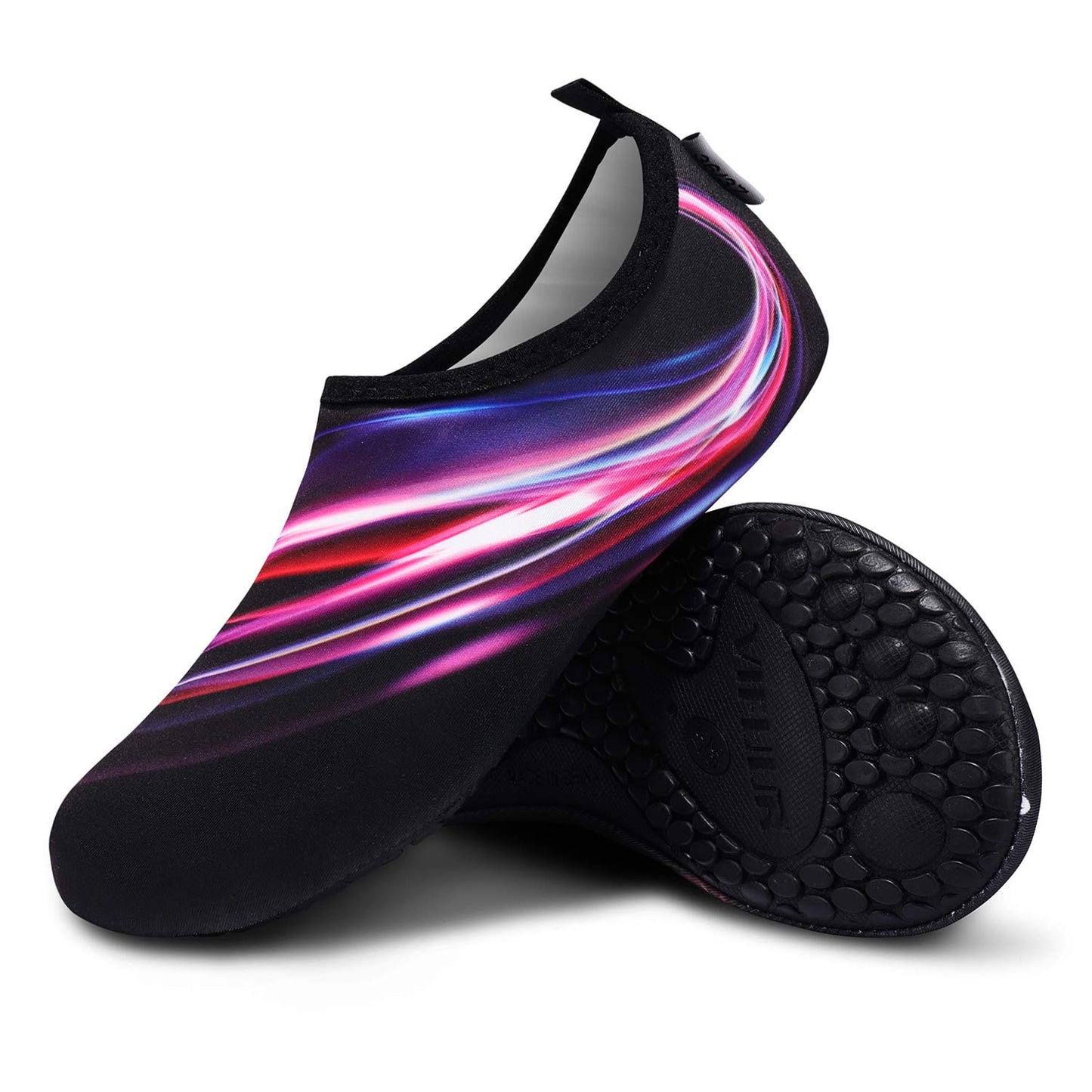 VIFUUR Wassersportschuhe Barfuß Schnelltrocknende Aqua-Yoga-Socken Slip-on für Männer Frauen