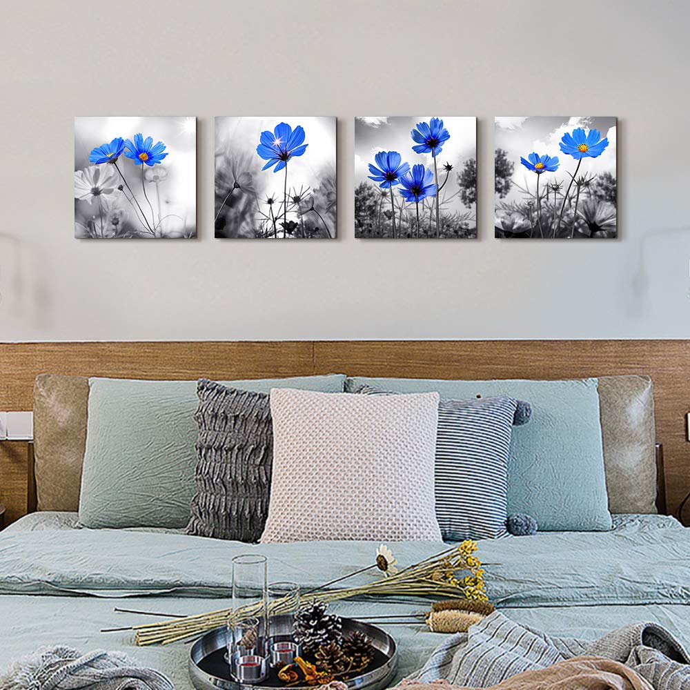 Canvas Wall Art For Living Room Bathroom Wall Decor For Bedroom Kitchen Artwork Canvas Prints Leaves Plant Painting 16" X 24" 3 Pieces Framed Modern Office Home Decorations Farmhouse Family Pictures