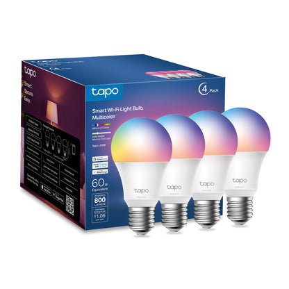 Smart WiFi Light Bulb, 1100 Lumens (75W), Matter-Certified, 16M Colors, Dimmable – Works with Alexa, Siri & Google