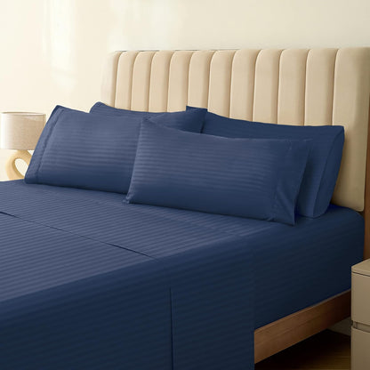 LClub Luxury 4-Piece Cooling Microfiber Sheet Set
