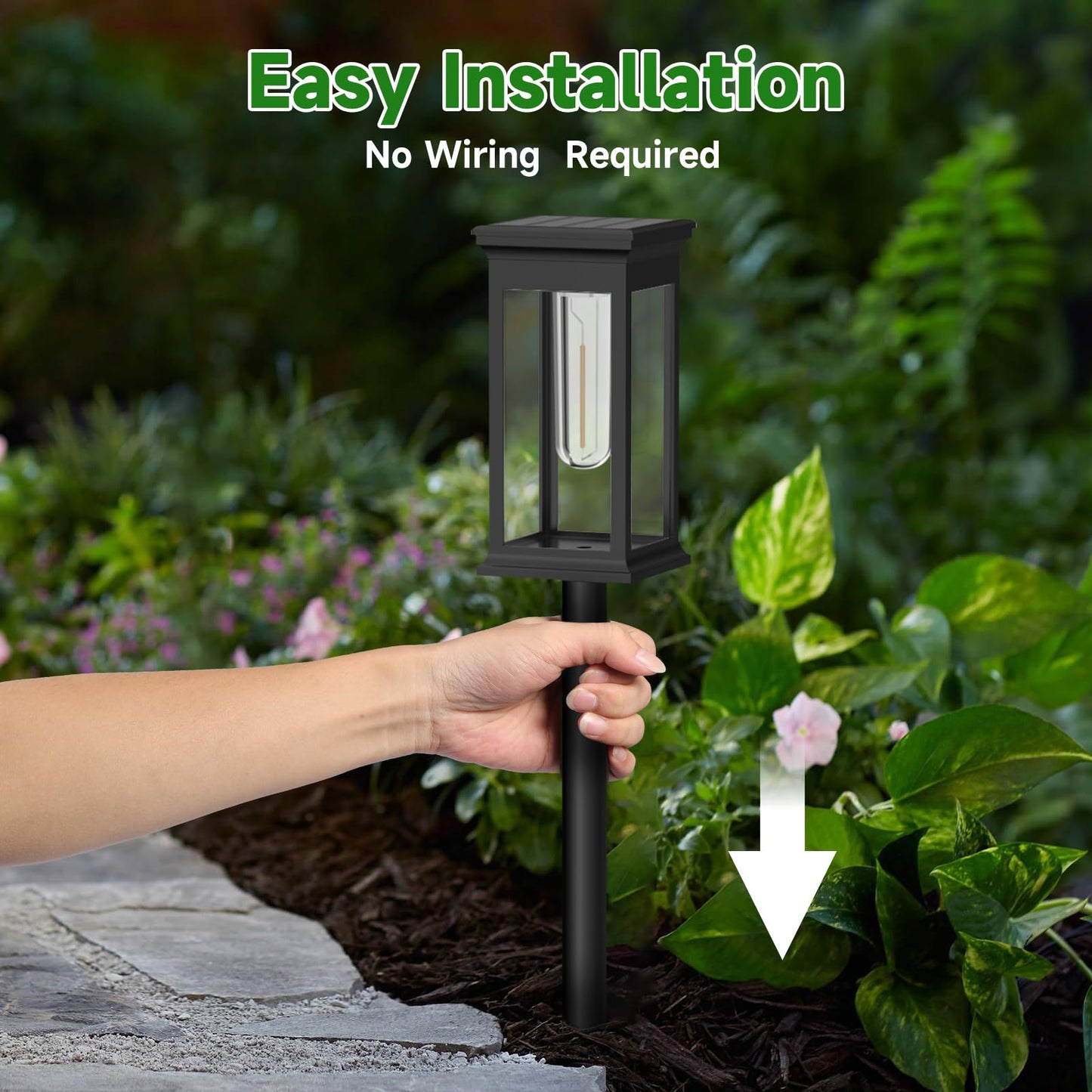 Solar Pathway Light – Waterproof LED Landscape Lighting