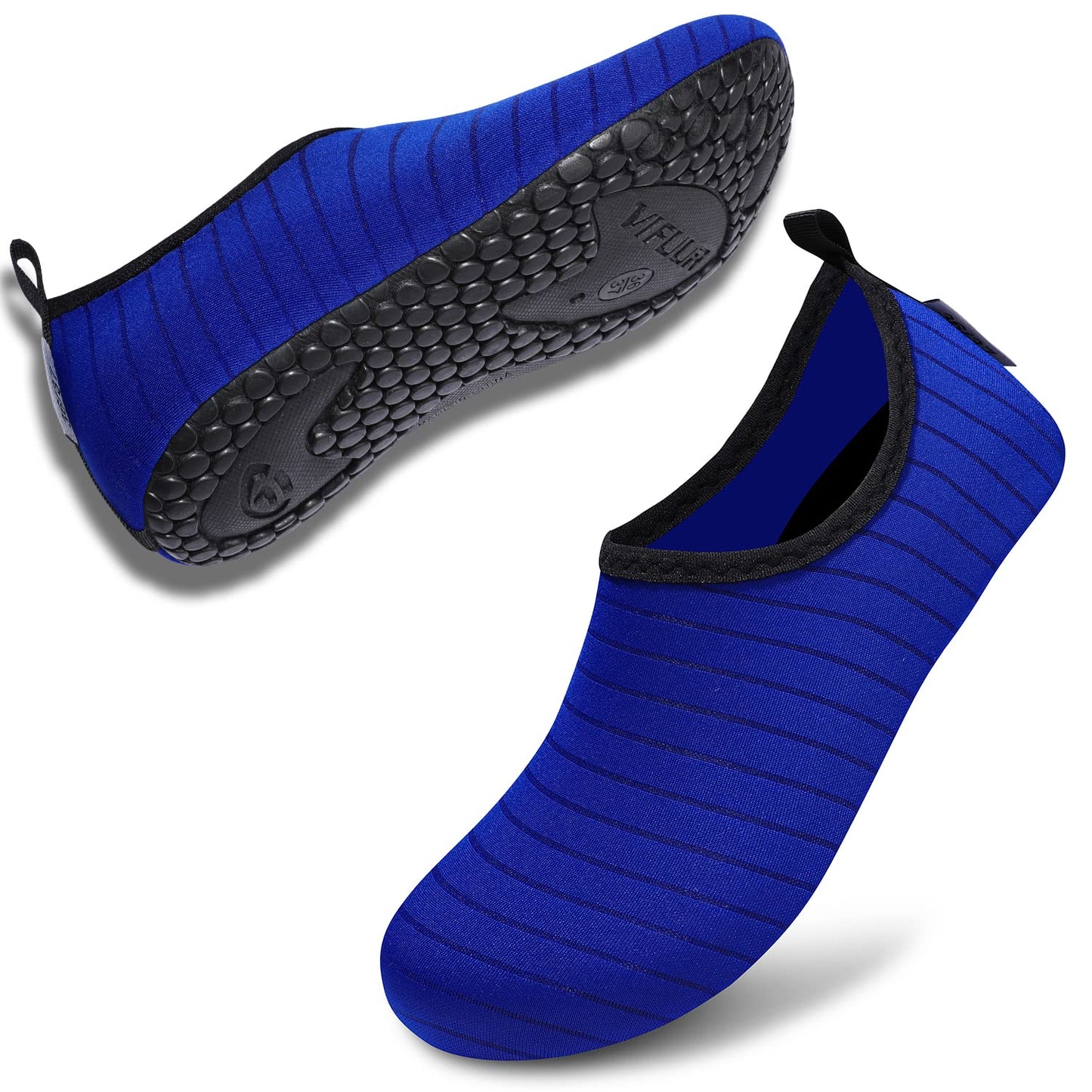 VIFUUR Water Sports Shoes Barefoot Quick-Dry Aqua Yoga Socks Slip-on for Men Women