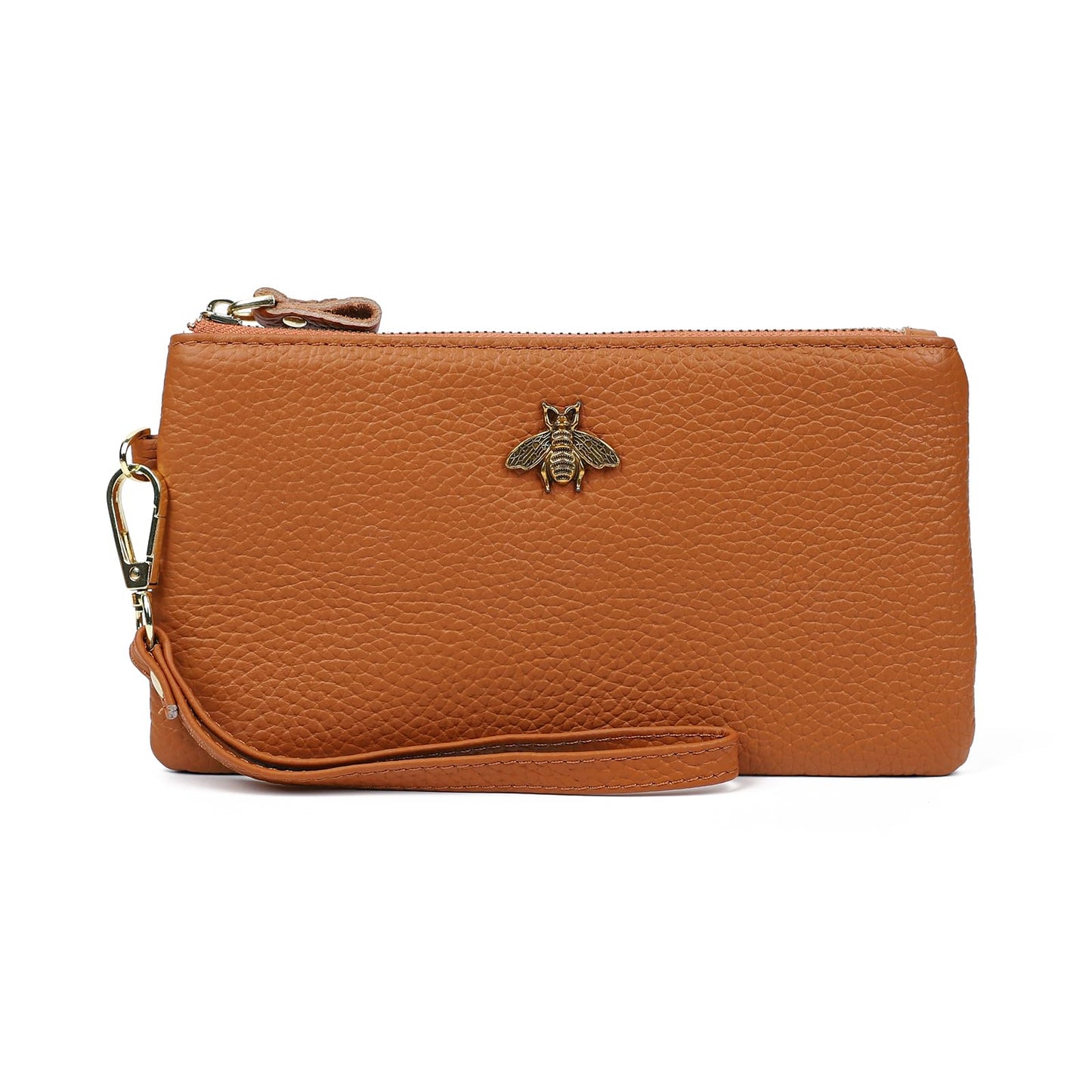 imeetu Damen-Handgelenk-Clutch, Leder, Handy-Geldbörse, Handtasche mit Handschlaufe