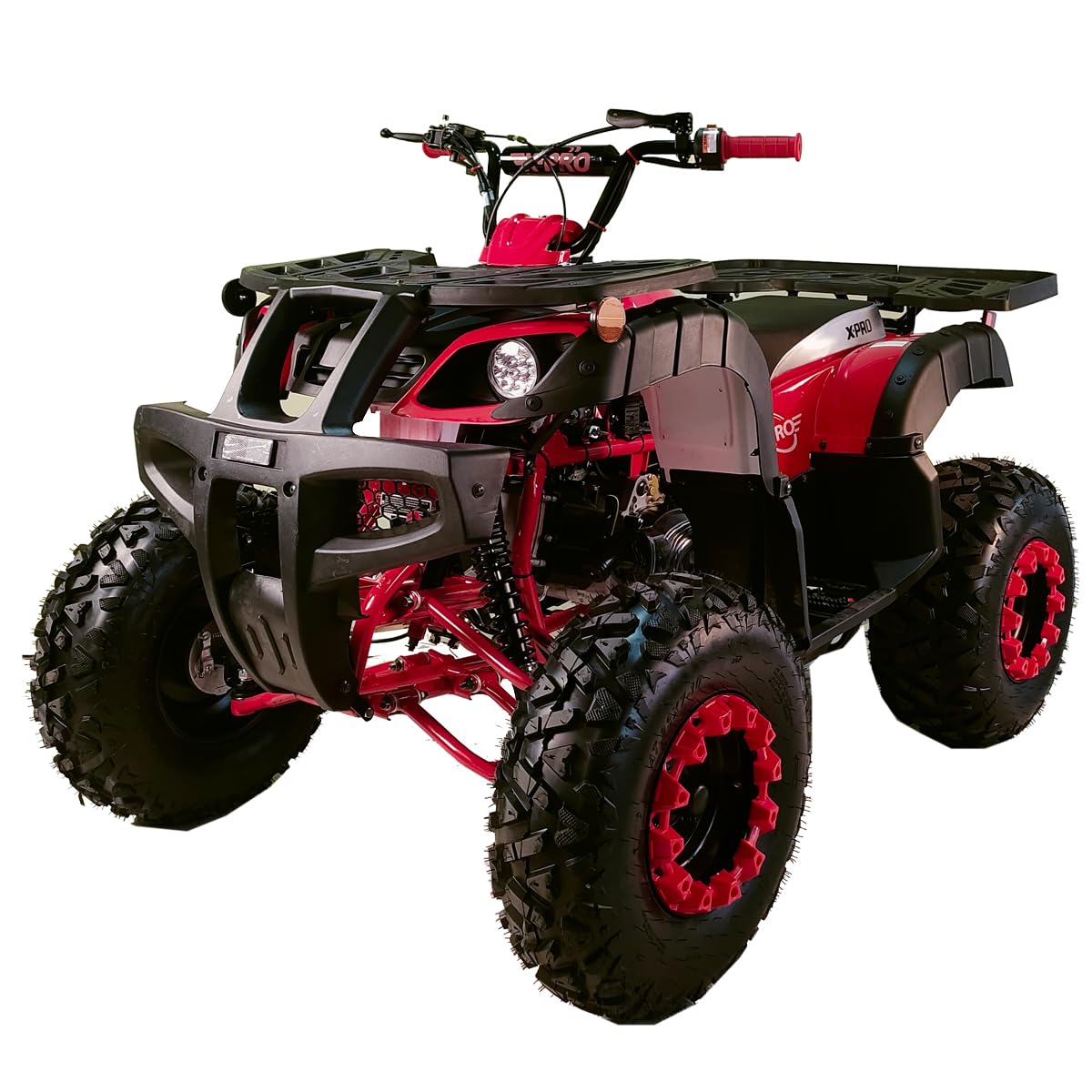 X-PRO 200 Utility ATV with Automatic Transmission w/Reverse,Big 23"/22" Wheels! (Black)