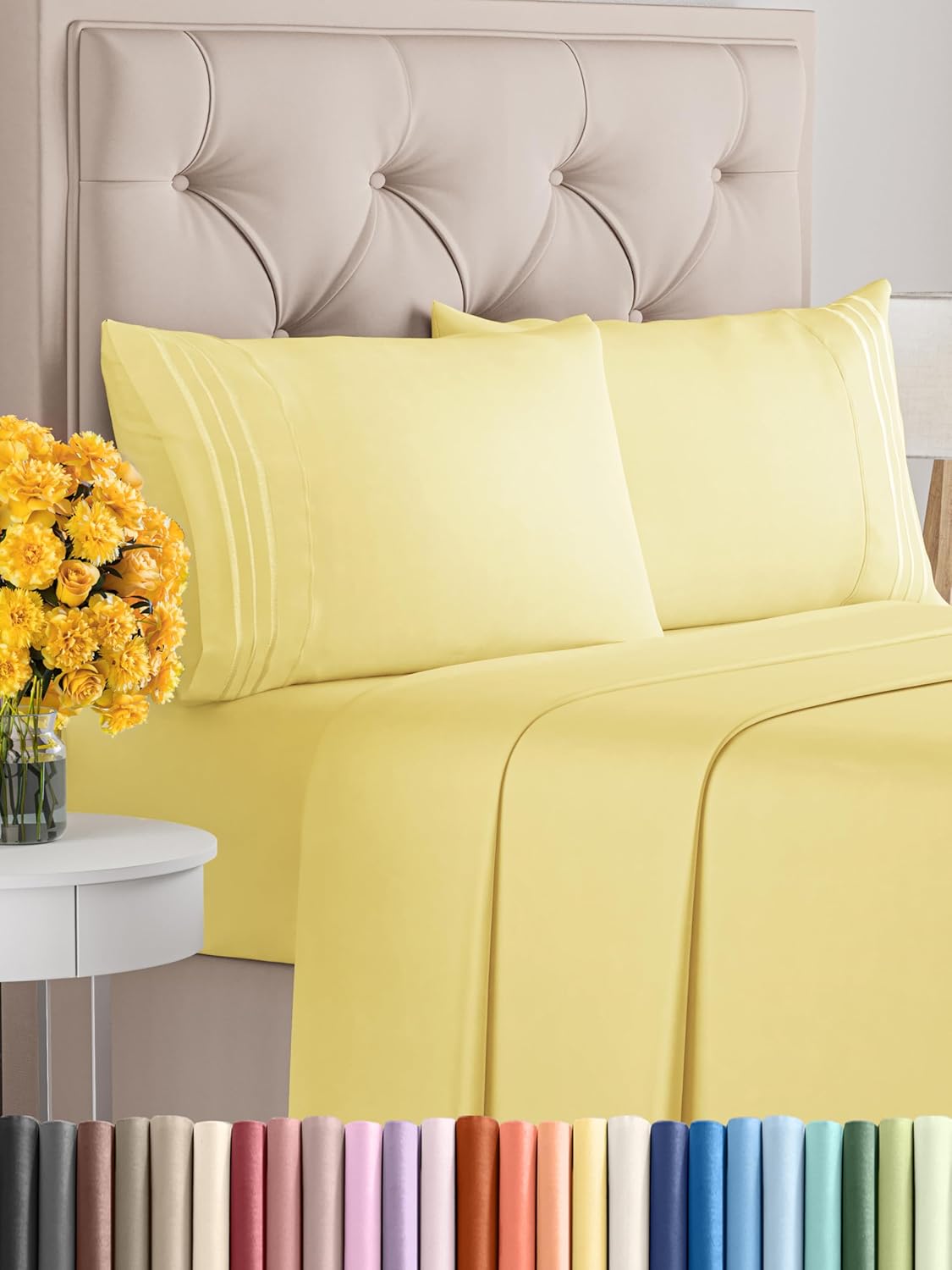 Luxury 4-Piece Cooling Sheet Set