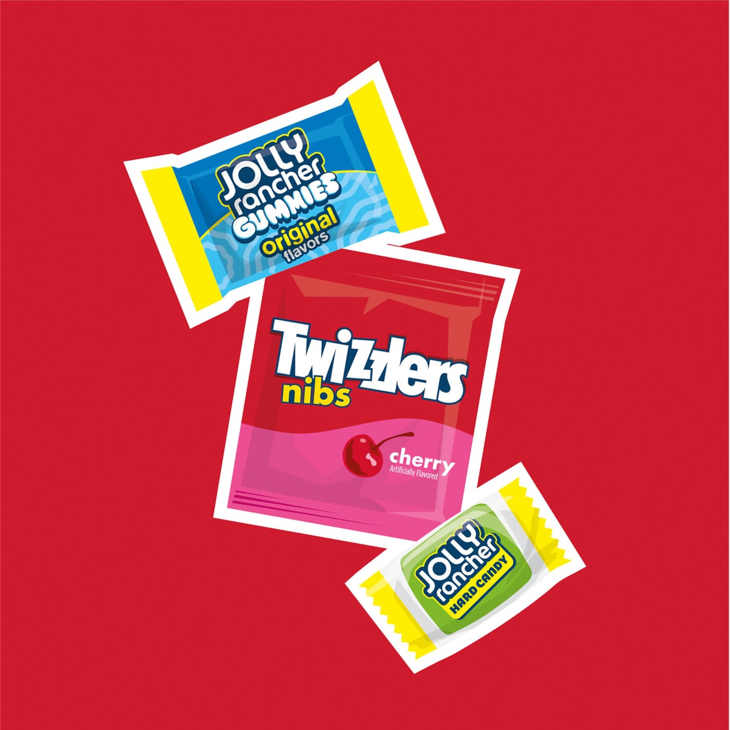 JOLLY RANCHER Assorted Fruit Flavored Hard Candy Bulk Bag, 5 lb
