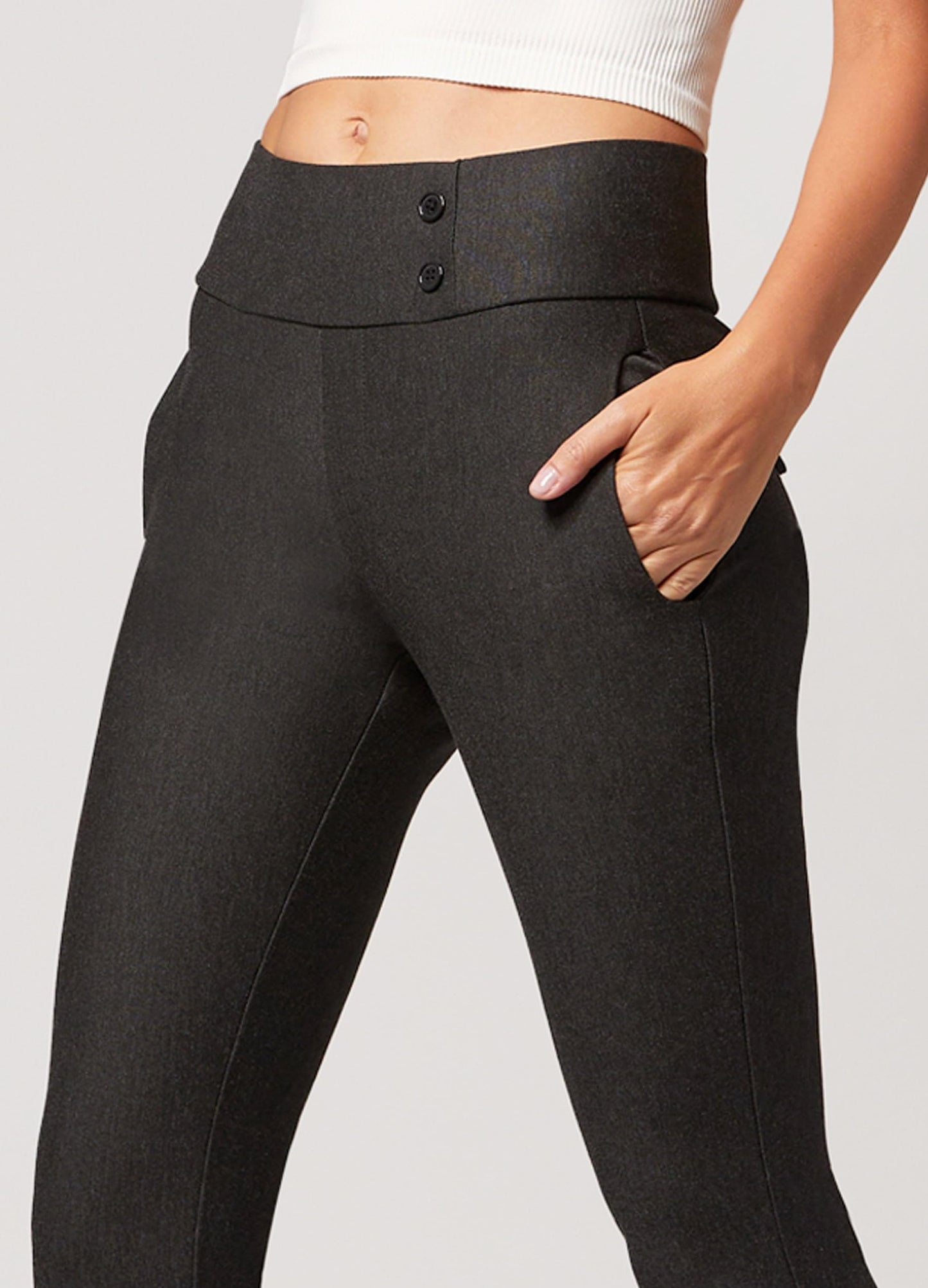 Pantalon habillé Conceited pour femme - Extensible - Contrôle du ventre - Confort toute la journée - Pantalon pour femme en taille standard et grande