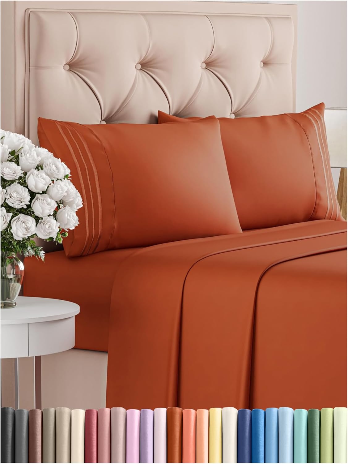 Luxury 4-Piece Cooling Sheet Set