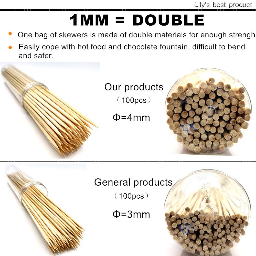 Natural Bamboo Skewers