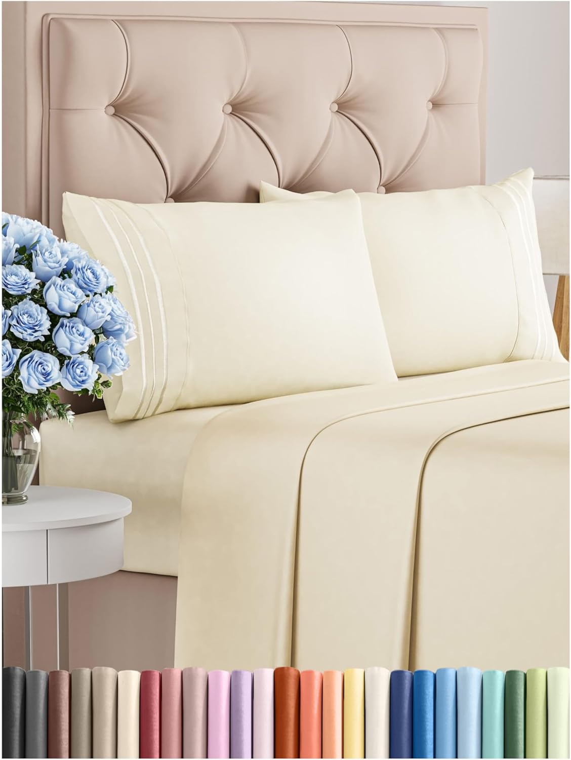 Luxury 4-Piece Cooling Sheet Set