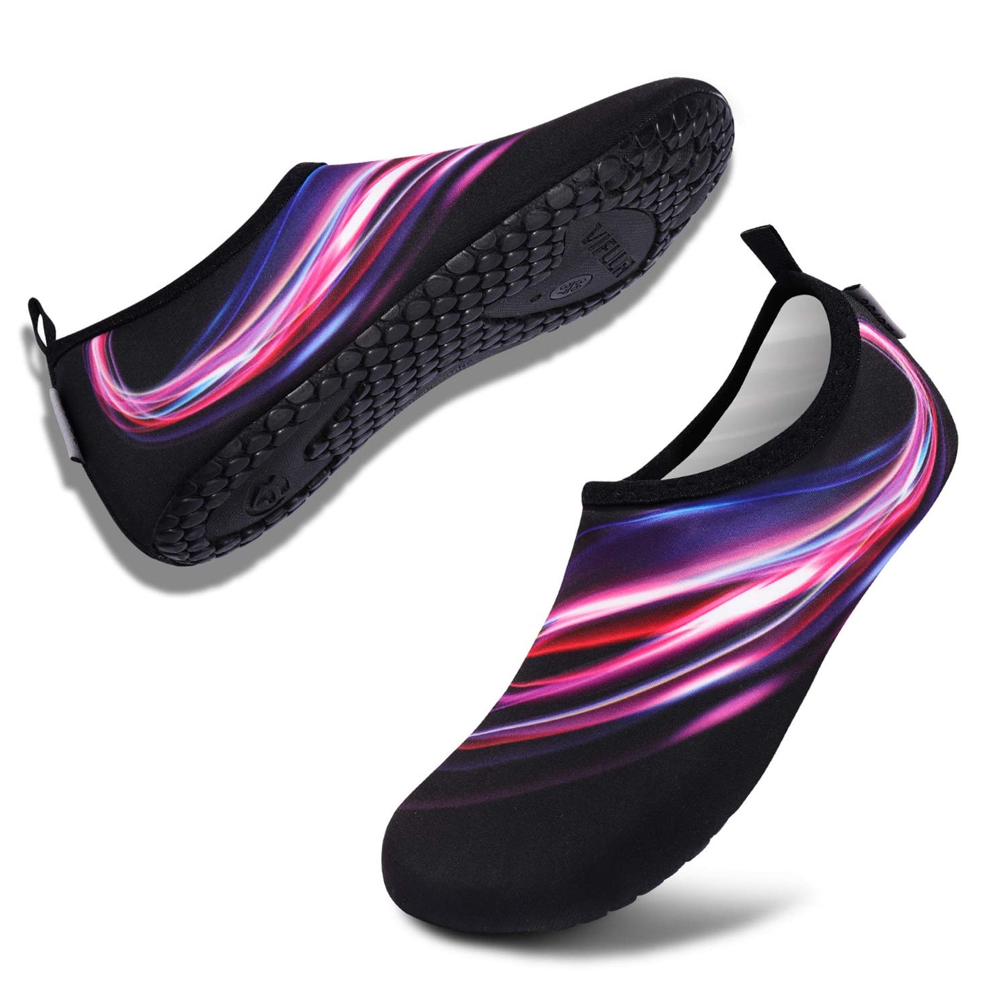 VIFUUR Wassersportschuhe Barfuß Schnelltrocknende Aqua-Yoga-Socken Slip-on für Männer Frauen