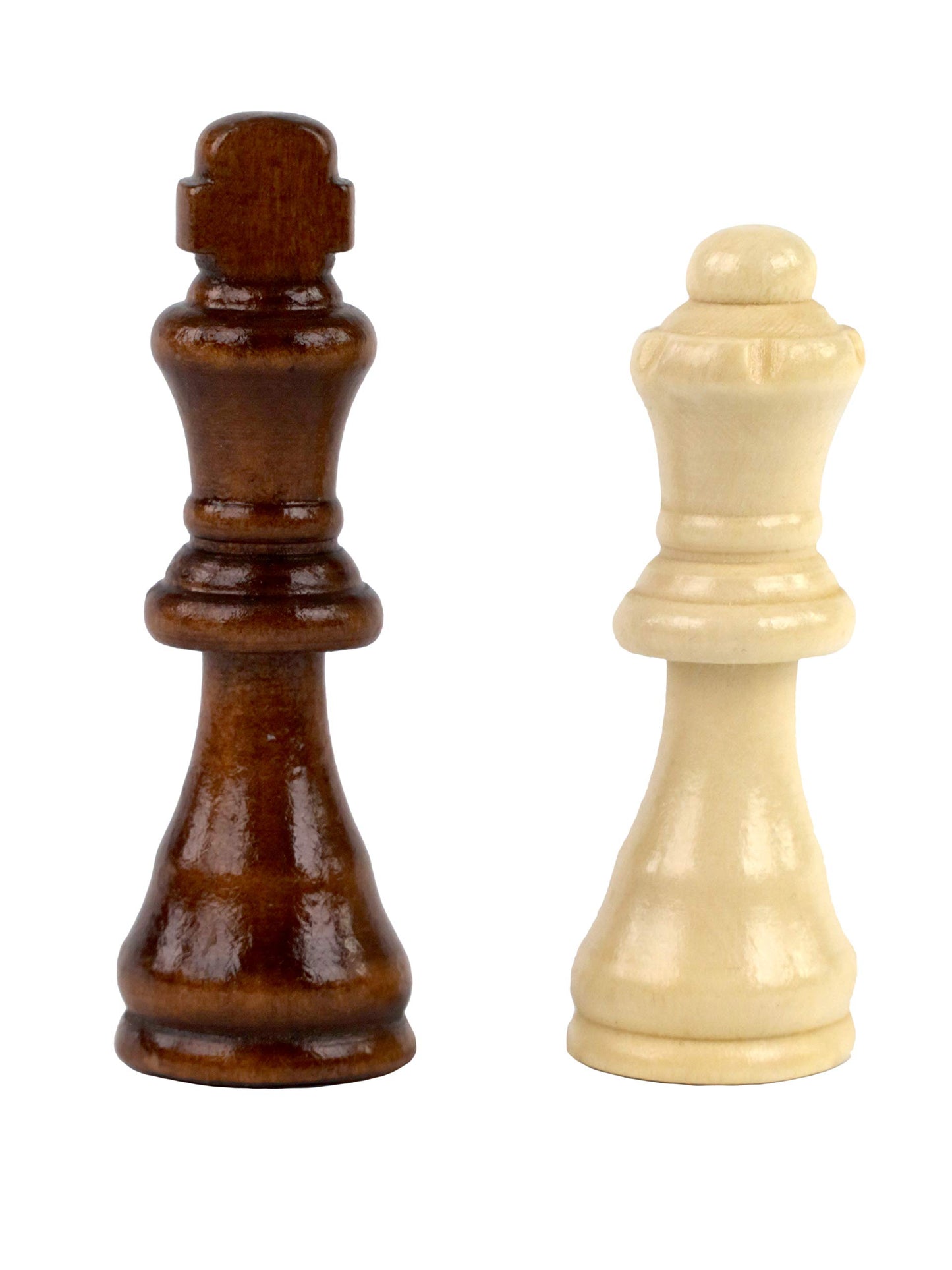 Regal Games Wooden Chess Sets for Adults with Folding Chess Board (15 x 15) & Wood Chess Pieces | Travel & Portable Table Games for Fun Family Game Night