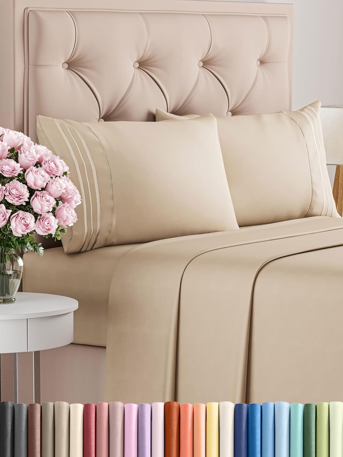 Luxury 4-Piece Cooling Sheet Set