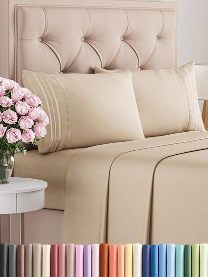 Luxury 4-Piece Cooling Sheet Set
