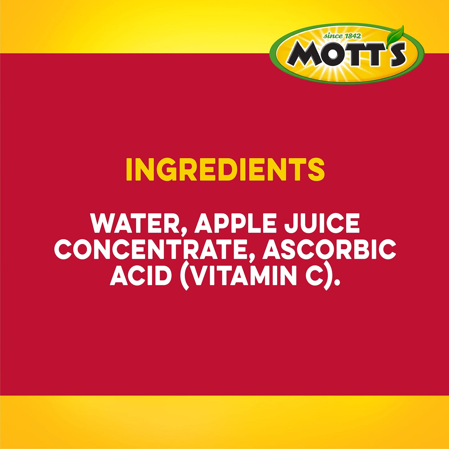 Mott's 100 % Original Apfelsaft, 8-fl-oz-Flaschen, 24 Stück (4 Packungen mit 6 Stück), 2 Portionen Obst, 100 % Fruchtsaft, glutenfrei, koffeinfrei, koscher, enthält keine künstlichen Farbstoffe oder Süßstoffe 