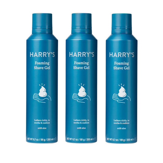 Harry's Shave Gel - Shaving Gel with an Aloe Enriched Formula - 3 pack (6.7oz)