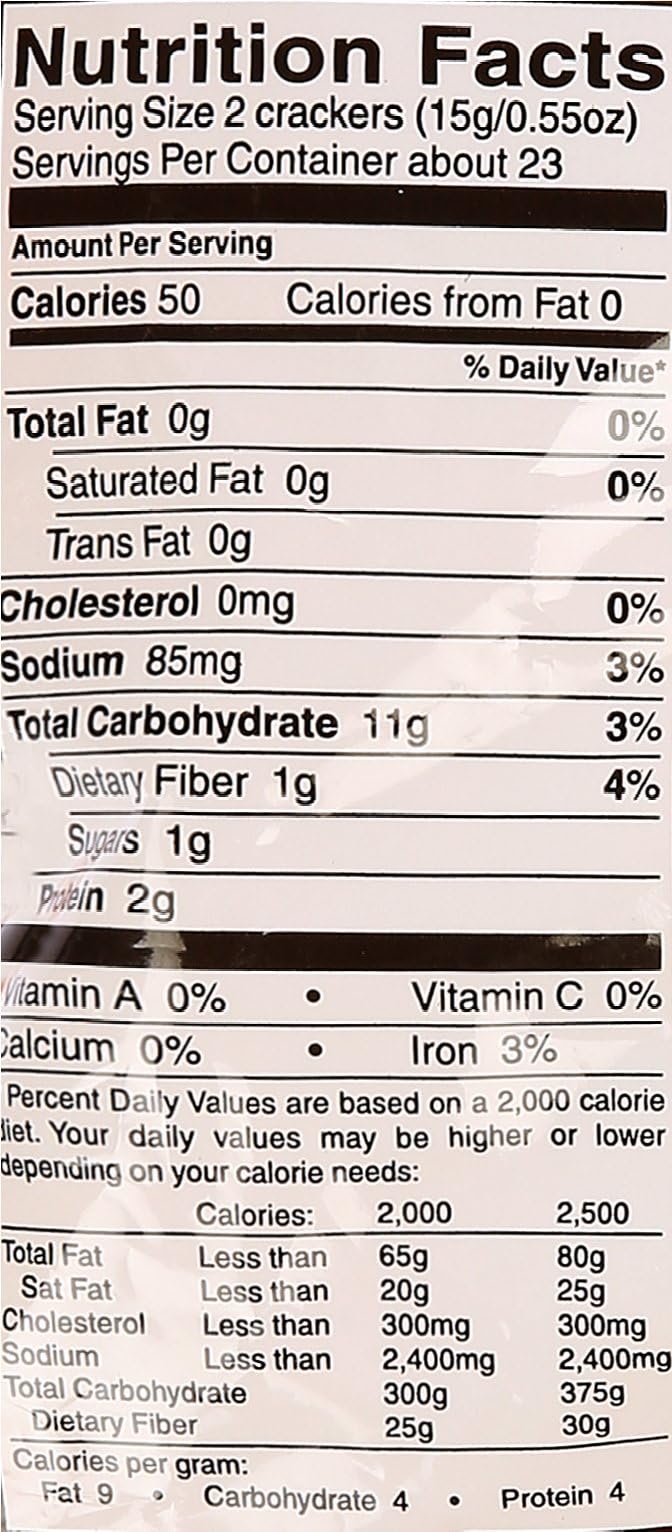 Excelsior Water Crackers, 10.58 Ounce (Pack of 1)(Packaging May Vary)