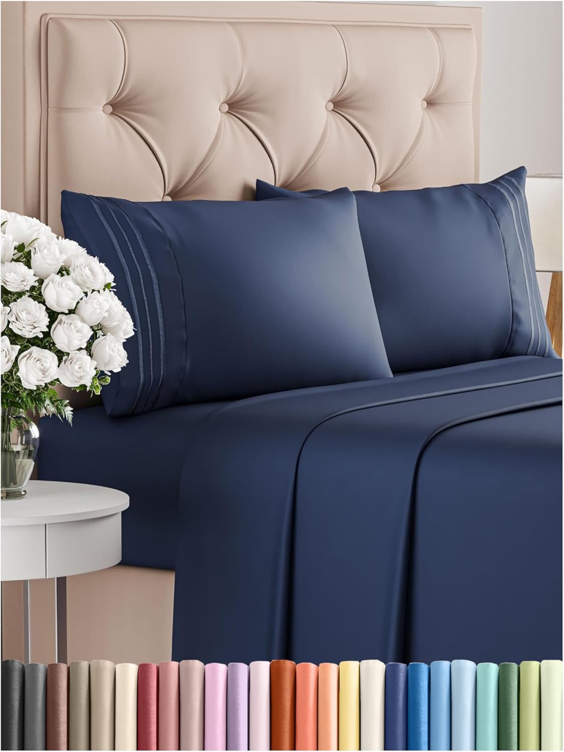 Luxury 4-Piece Cooling Sheet Set
