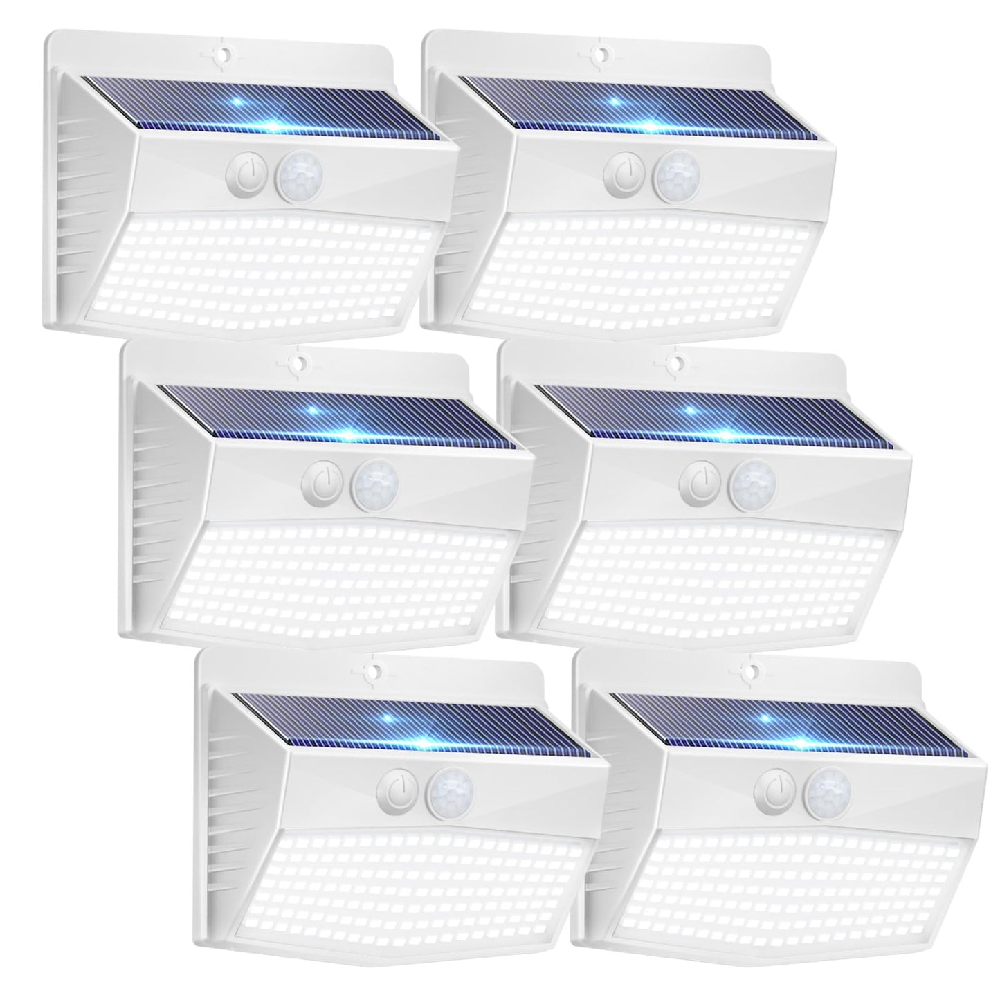 2-Pack Solar Security Lights – Motion Sensor, Waterproof