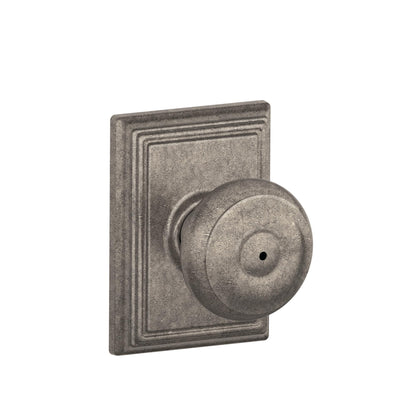Schlage F51A GEO-625-CAM Georgian Knob with Camelot Trim – Bright Chrome