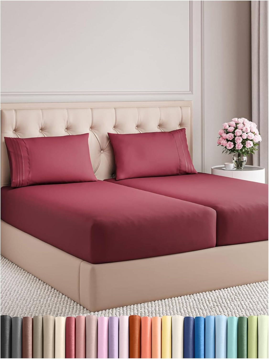 Luxury 4-Piece Cooling Sheet Set
