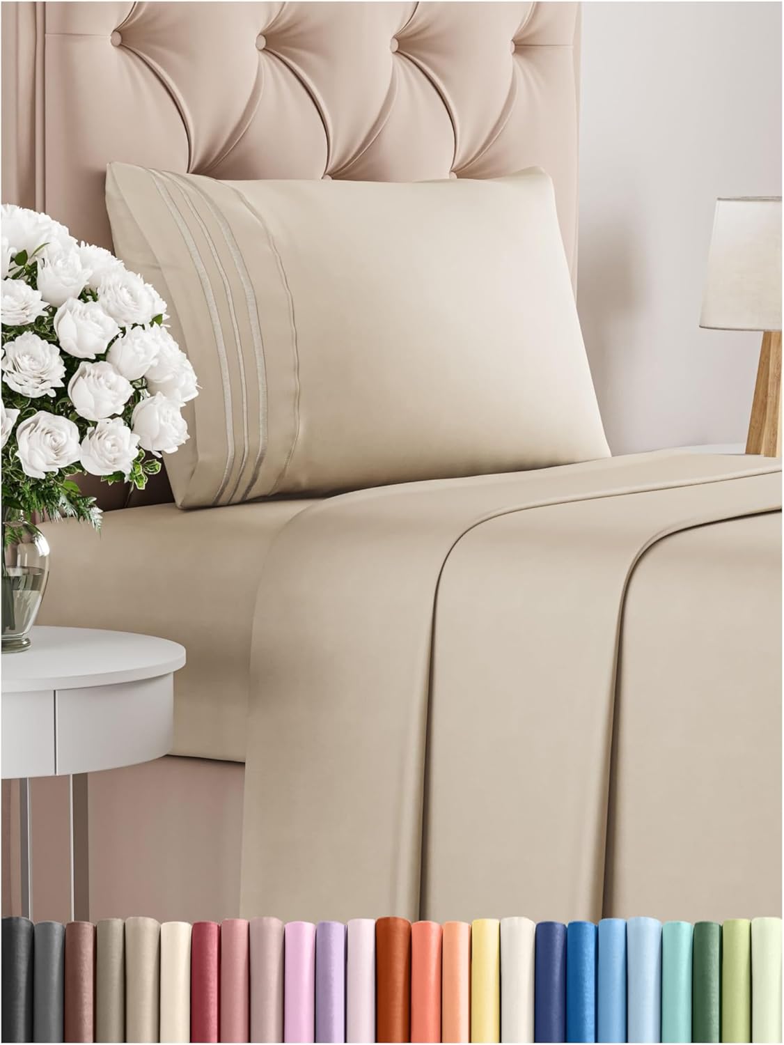Luxury 4-Piece Cooling Sheet Set