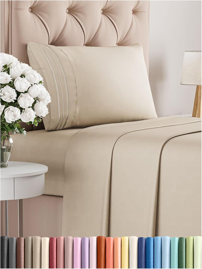 Luxury 4-Piece Cooling Sheet Set