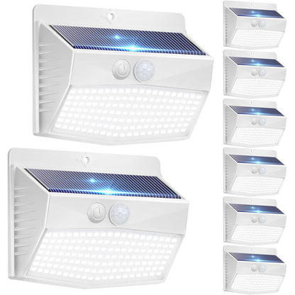 2-Pack Solar Security Lights – Motion Sensor, Waterproof