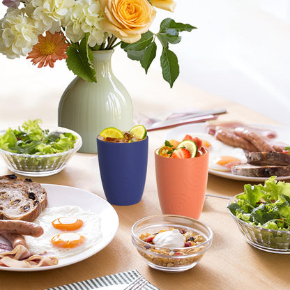Homienly Wheat Straw Cups – Reusable, Unbreakable, Tumblers, Stackable & Dishwasher Safe