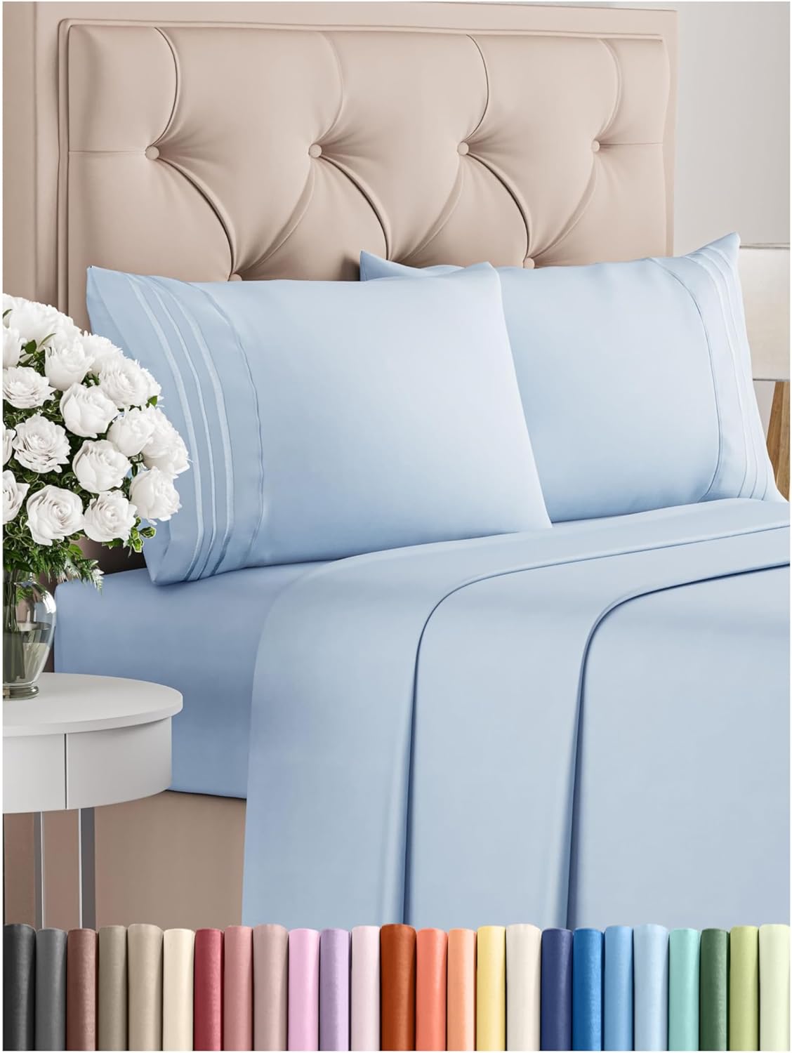 Luxury 4-Piece Cooling Sheet Set