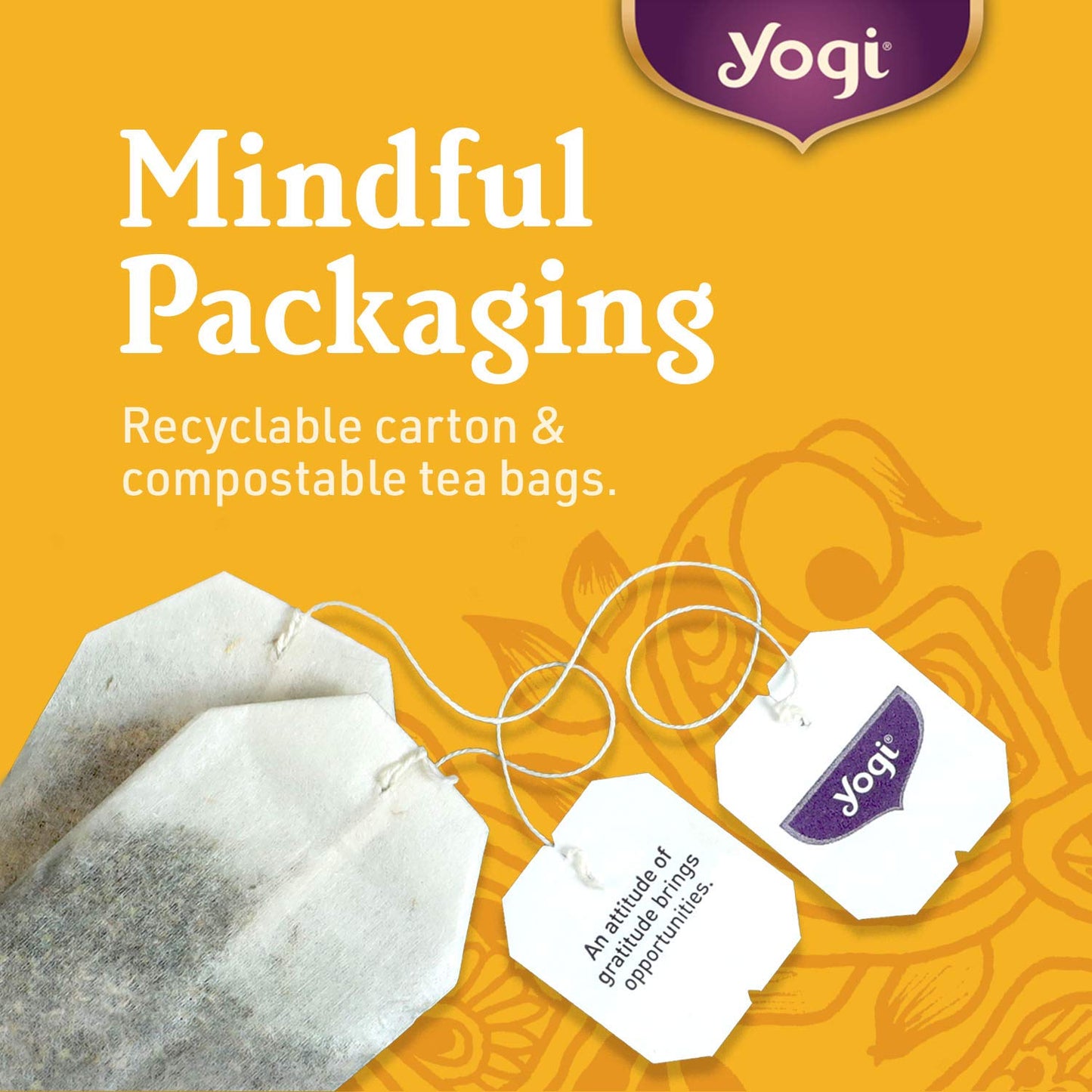 Pack varié de tisanes et de thés anti-stress Yogi Tea - 16 sachets de thé par paquet (6 paquets) - Échantillon de tisanes biologiques - Comprend du thé du soir, du thé anti-stress au kava, du thé apaisant au caramel du soir et plus encore 