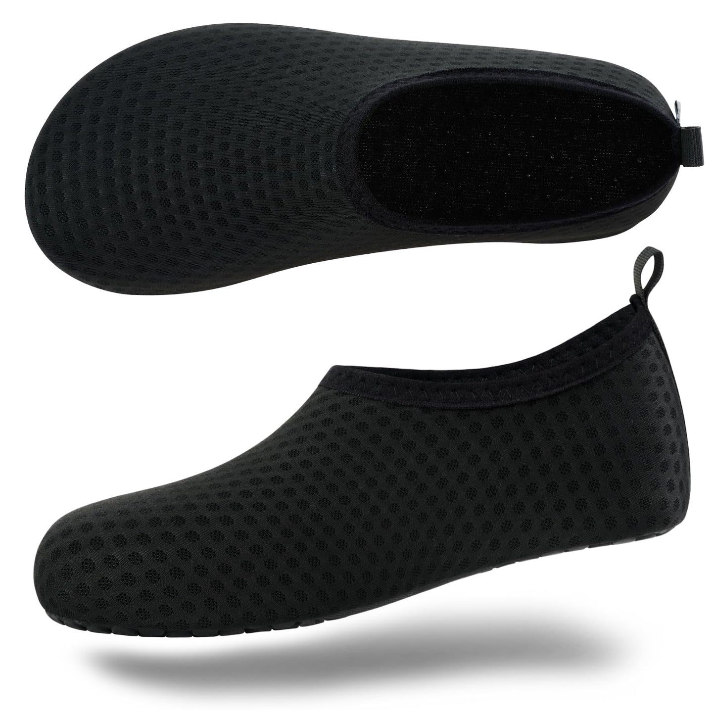 VIFUUR Wassersportschuhe Barfuß Schnelltrocknende Aqua-Yoga-Socken Slip-on für Männer Frauen