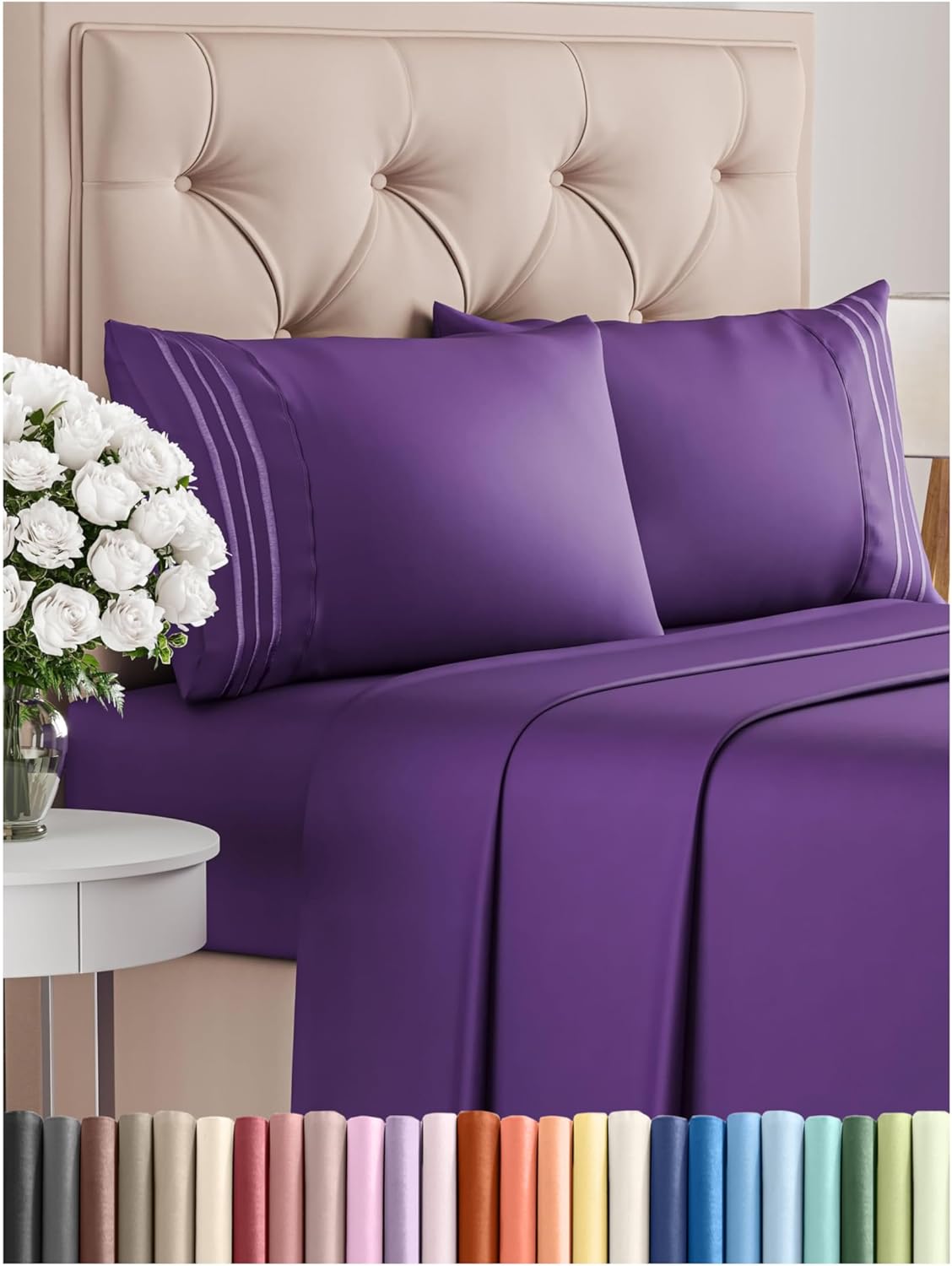Luxury 4-Piece Cooling Sheet Set